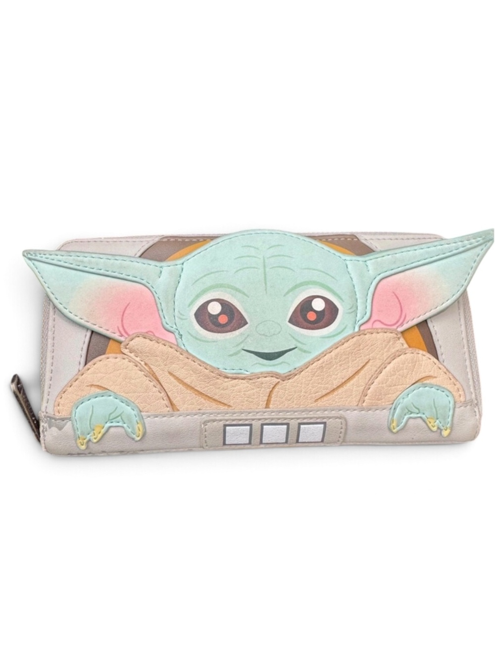 Loungefly Star Wars Grogu Baby Yoda Cradle Zip Around Wallet